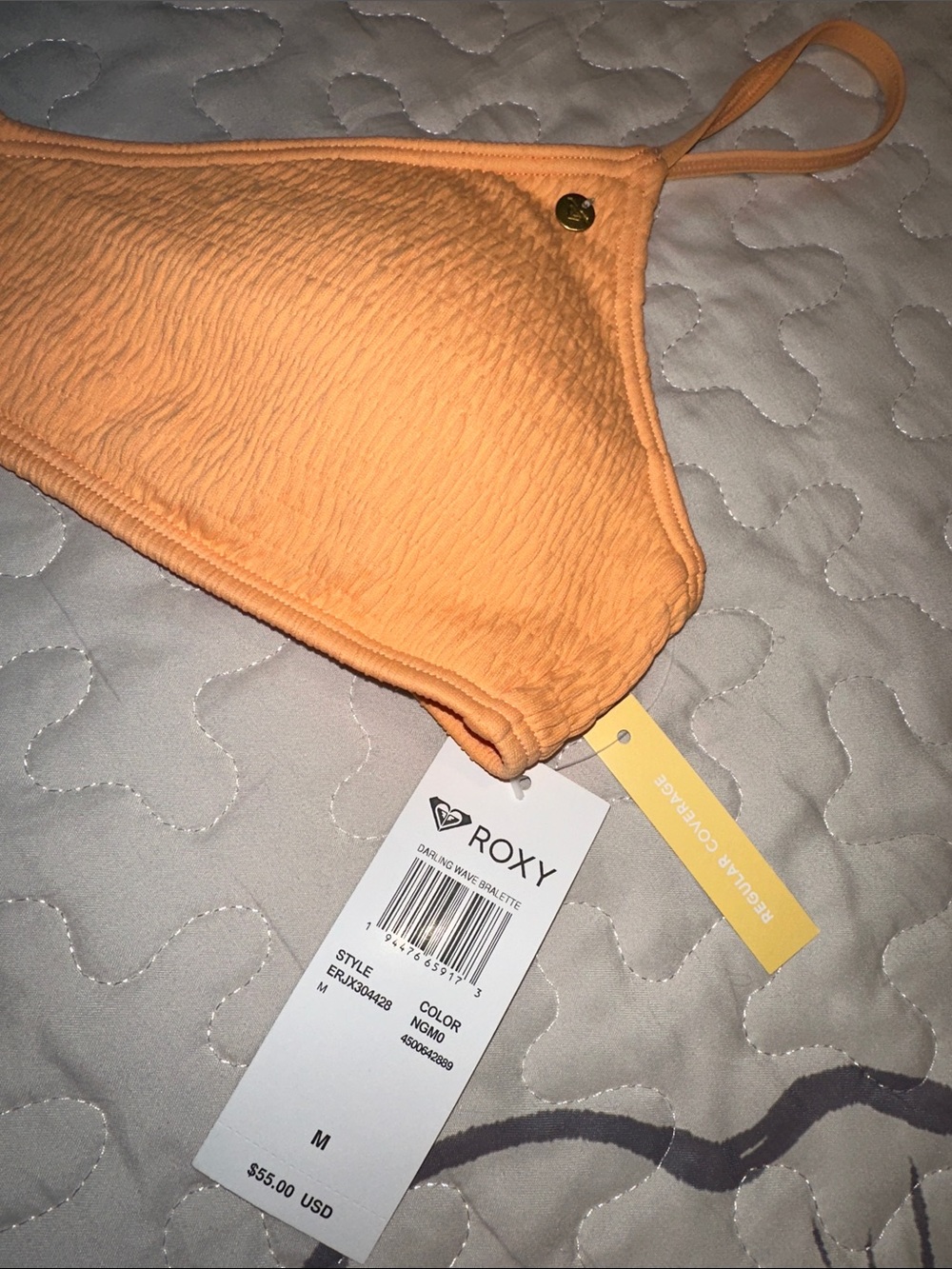 🧡🍊NWT Roxy 2-Piece Swim Suit - Picture 3 of 5